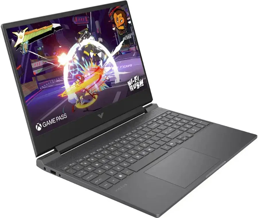HP Victus 15-FB3093DX Gaming Laptop – AMD Ryzen 7-7445HS, 16GB DDR5, 512GB SSD, RTX 4050 6GB, 15.6" FHD IPS 144Hz, Win 11, Mica Silver HP