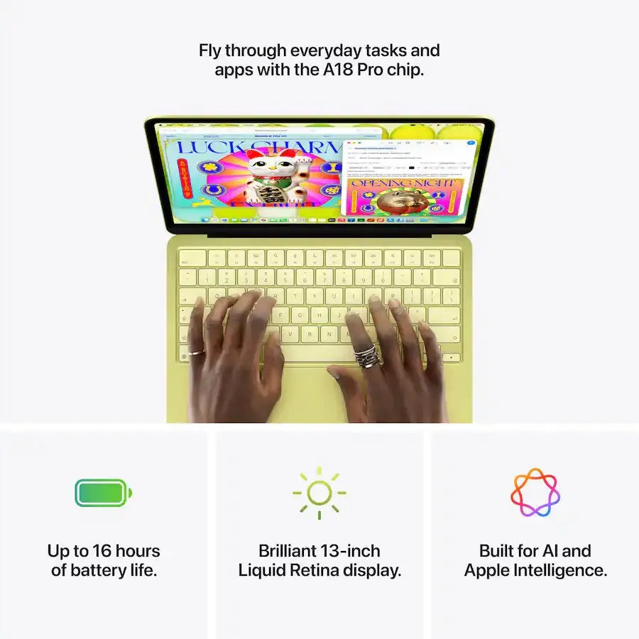 Apple MacBook Neo 13" MHFC4 – Apple A18 Pro Chip, 6-Core CPU, 5-Core GPU, 8GB RAM, 512GB SSD, 13" Liquid Retina, macOS, Silver