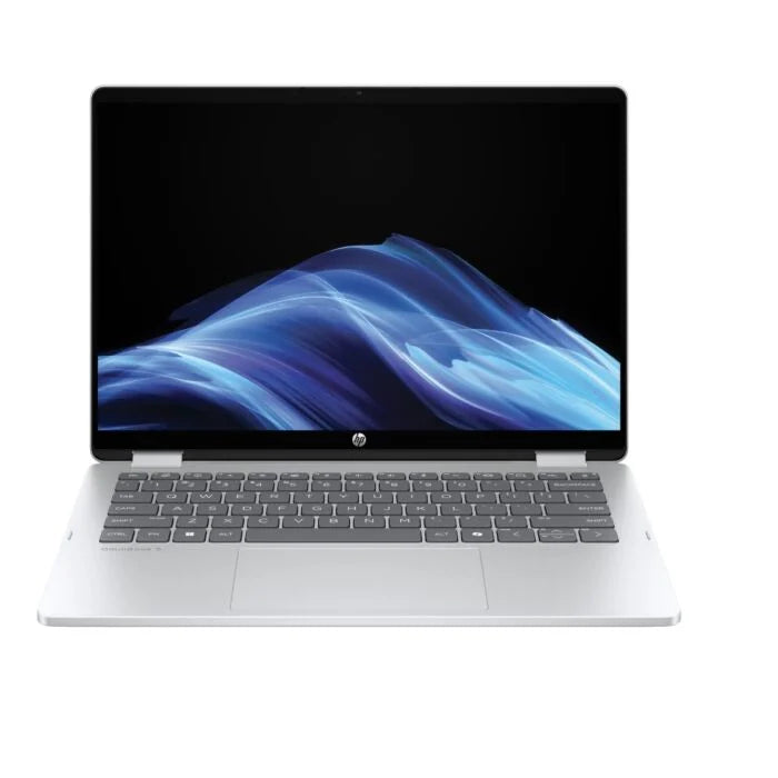 HP OmniBook 5 Flip 14 FP0023dx - Intel Core 7 150U Processor 16-GB 512-GB SSD Intel Integrated GC 14" 2K WUXGA 1200p IPS LED Touchscreen Convertible Display Backlit KB W11 (Glacier Silver NEW) HP